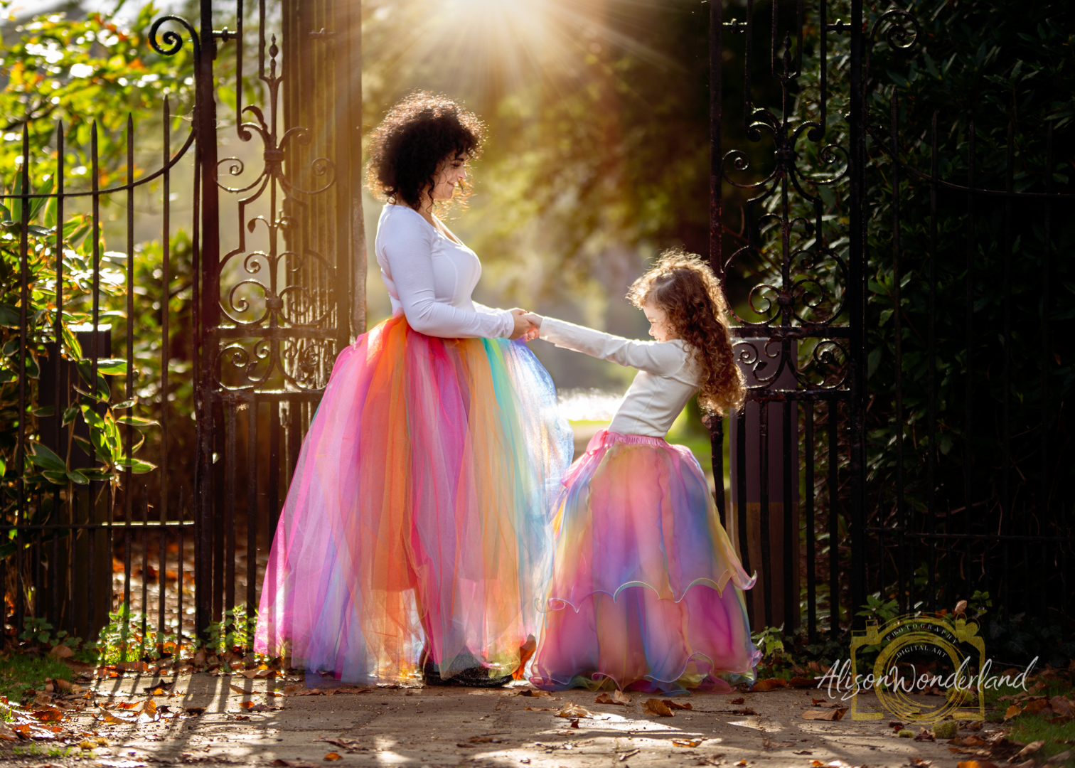 Mummy and Me Rainbow session