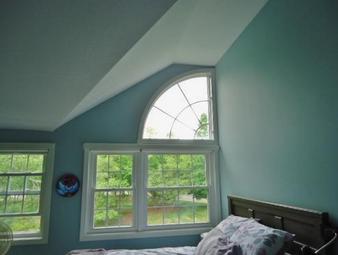 Bedroom painting in North Attleboro.