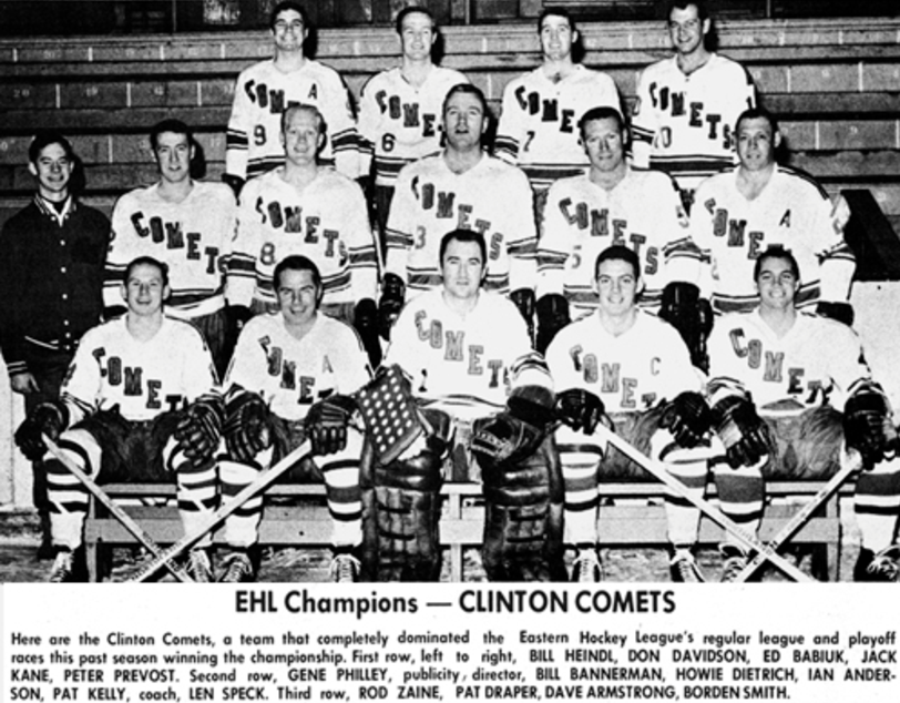 Cleveland Barons 1950's hockey jersey