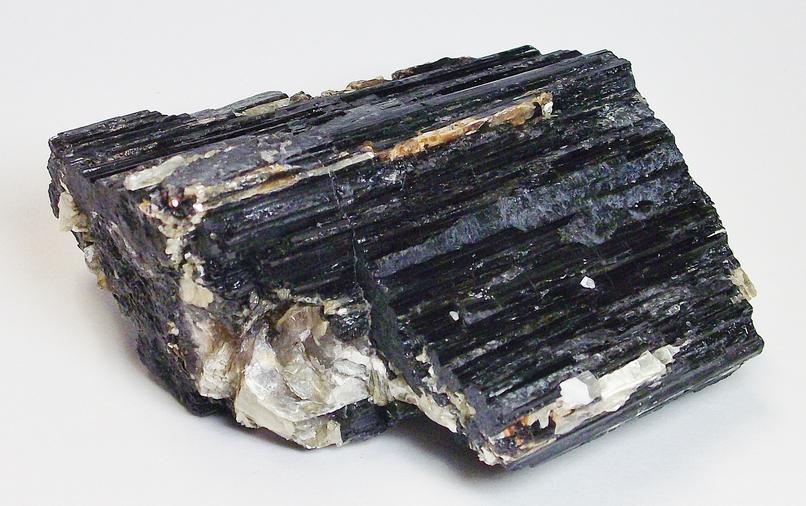 Schorl Tourmaline - Consolidated Feldspar Quarries, Sagadahoc Co., Maine