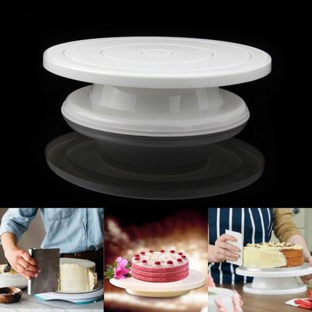 Cake Turntable Large 32 cm Rotating Anti-skid Round Cake Decorating Stand in Pakistan Lahore