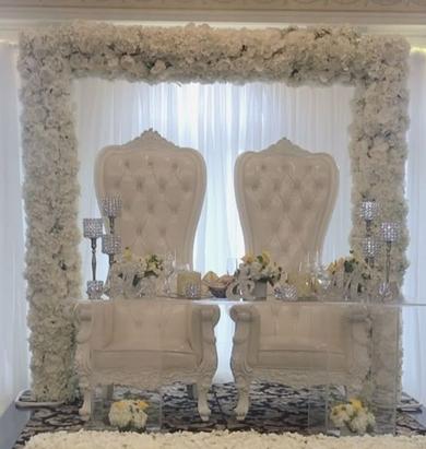 RECEPTION ROOM DRAPING