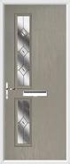 2 Square Composite Door fusion 2 glass