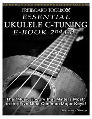 Essential Ukulele C-Tuning Interactive E-Book Fretboard Toolbox