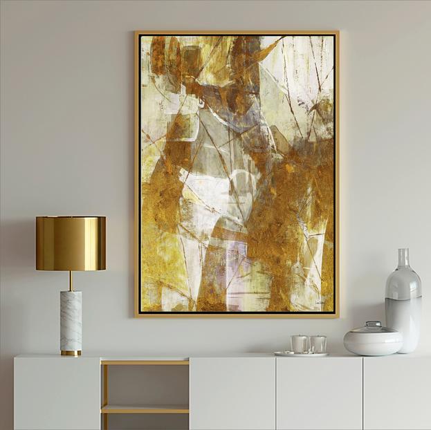 Gold Abstract Art, #Gold art, #abstract art, #Dubois Art