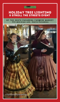 South Pasadena Holiday Tree Lighting Dec. 2021