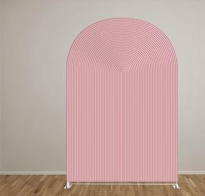 PINK Ripple Chiara Backdrop Arch Cover for rent