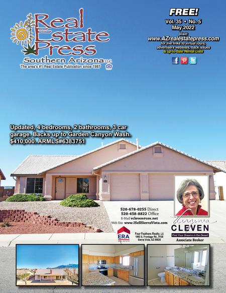 Real Estate Press, Southern Arizona, Vol 35, No 5, May 2022
