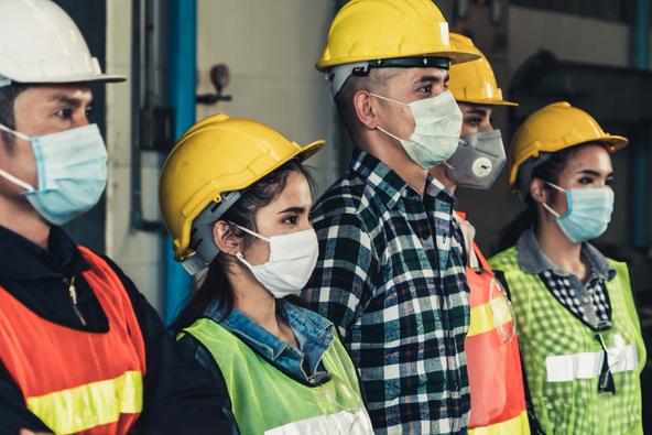 Construction Workers in Covid-19 Pandemic