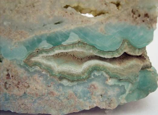 SMITHSONITE with fluorescence - Kelly Mine (Tri Bullion shaft, Paschal shaft; Traylor shaft; Kelly tunnel), Magdalena, Magdalena District, Socorro County, New Mexico, USA - ex Franklin Mineral Museum, ex John “Jack” Baum