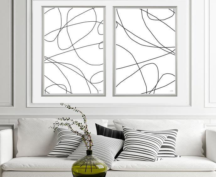 Black and white Abstract Art , #abstract art, #Dubois Art, #Wall Art, #black and white art