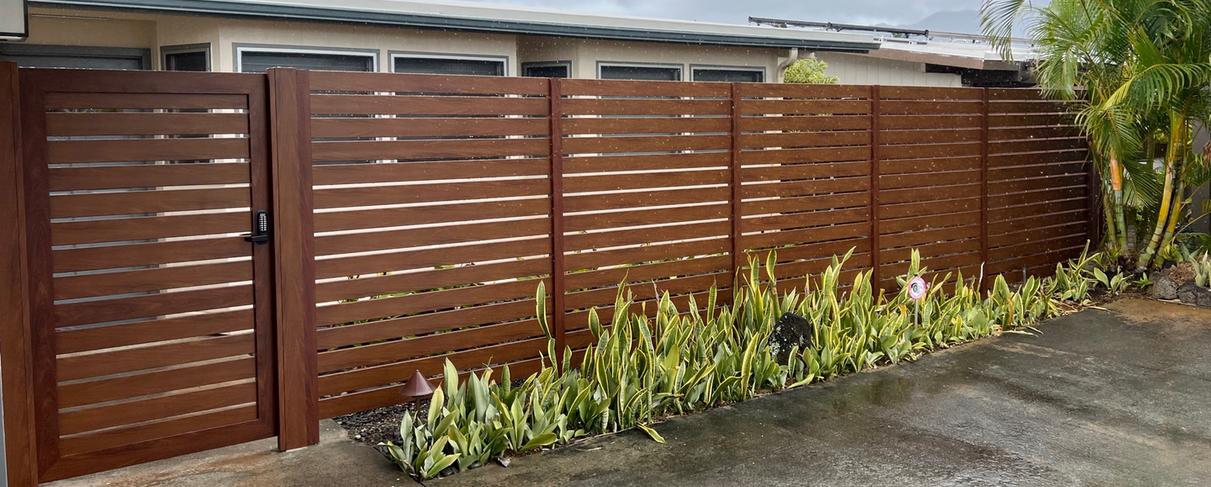 Aluminum fence, fence Hawaii