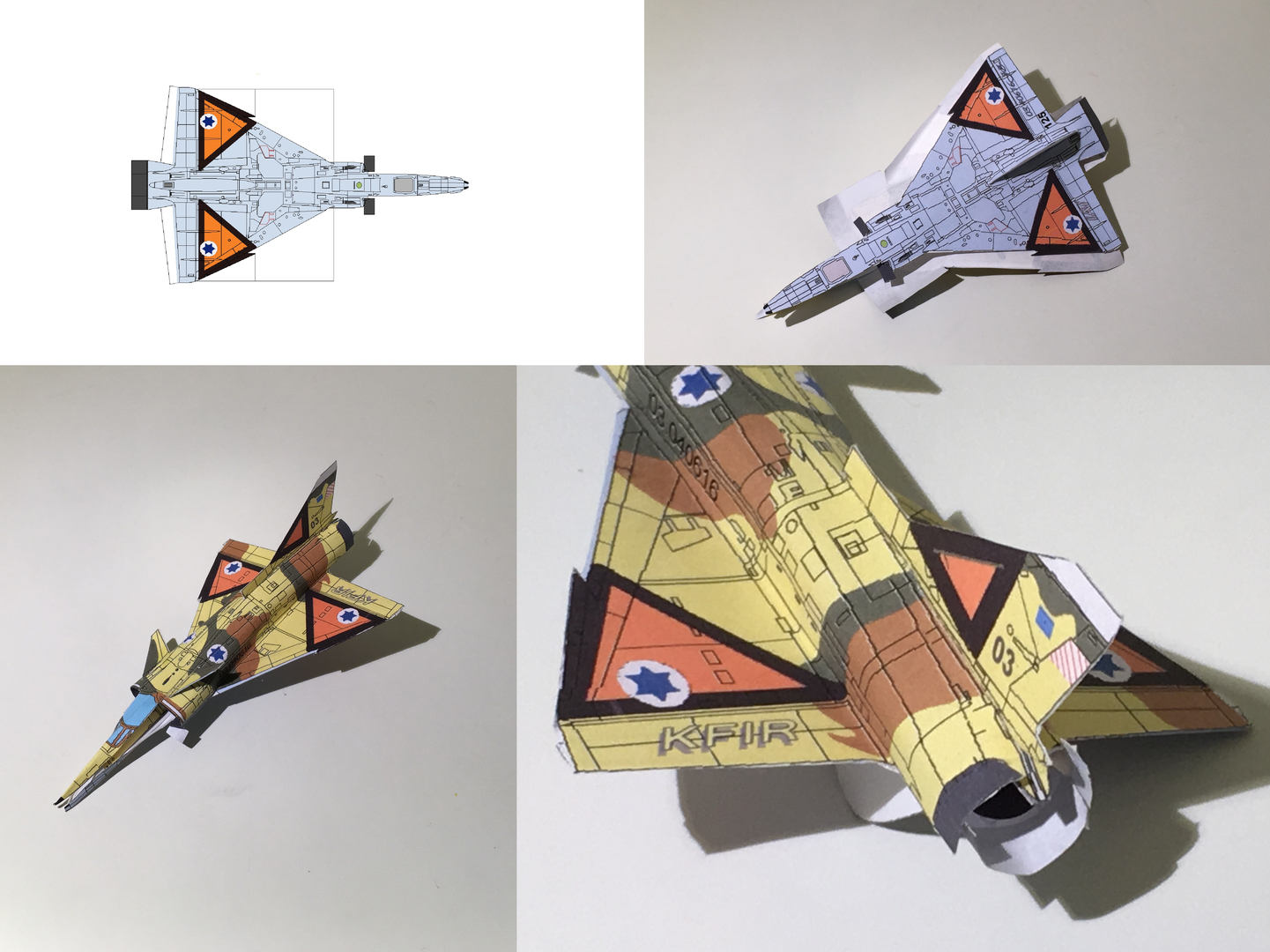 Plane Paper Model Free Download