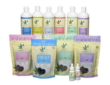 Canna Love Pet Hemp Products click to see list of products.