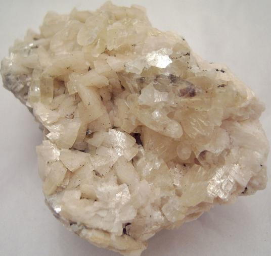DOLOMITE with fluorescent CALCITE - Saint-Eustache Quarry (Carriere et pavage Saint-Eustache; Sainte-Eustache quarry; Mathers Quarry), Sainte-Eustache, Deux Montagnes RCM, Laurentides, Quebec, Canada - ex Albert Sebela