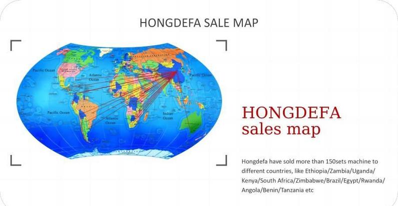 hongdefa sales map