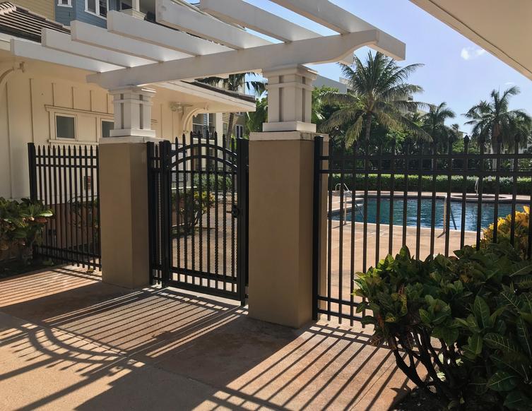 Aluminum Gates Oahu, Custom Gates Hawaii, Security gates Oahu, privacy gates Honolulu