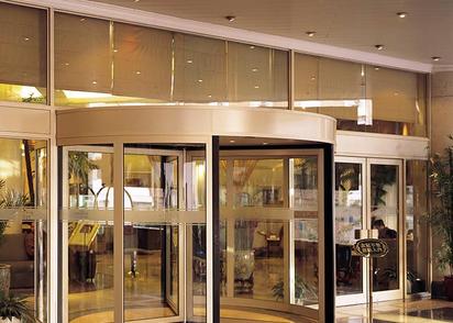 automatic revolving door systems