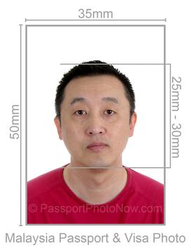 Malaysia Passport and Visa Photos Printed and Guaranteed 