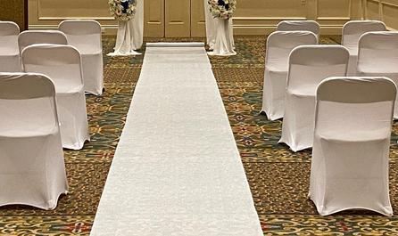 Rent White Spandex Chair Covers for Wedding & Special Events