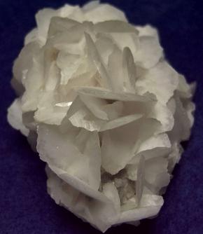 Fluoresces lw sw uv Calcite, quartz, Charcas, Mun. de Charcas, San Luis Potosi, Mexico, ex Parker Minerals, ex Edward A. Geisler
