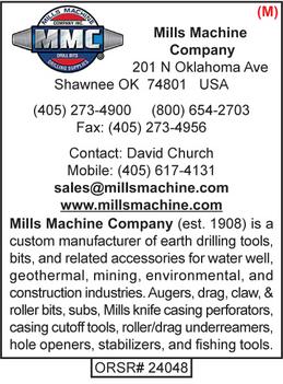 Mills Machine Company, Tooling