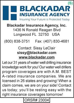 Blackadar Insurance Agency, Insurance