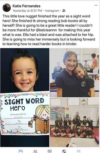 Testimonial for TK Program in Hanford