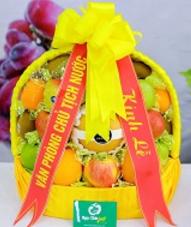 Giỏ hoa quả tặng