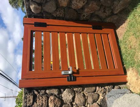 Island Style Gates, Aluminum gates Hawaii, Driveway gate Honolulu, Privacy Gates Oahu, Custom Gates Oahu, Automatic Gates Hawaii