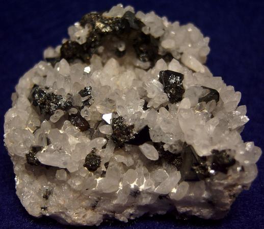 TETRAHEDRITE and QUARTZ - Cavnic (Kapnic; Kapnik), Maramureș Co., Romania