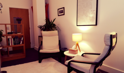 Quiet Room therapy and counselling room Jersey