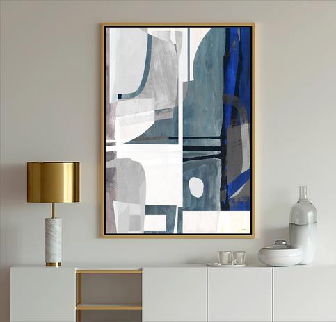 #modern Art, #Dubois Art, Geometric Art, #abstract art, #geometric, #blue art, #wallart, #design, #dubois art, #modern Art