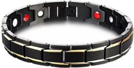 Magnetic Acupressure Therapy Bracelet Natural Magnet Weight Loss Bracelet Fashion Bracelets for Men Women Unisex Jewellery Gift
