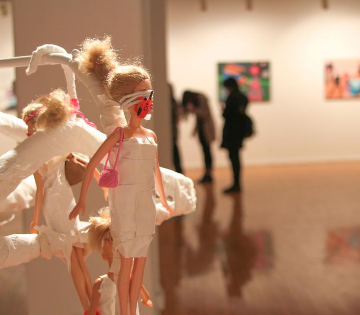 Barbies Hanging Out