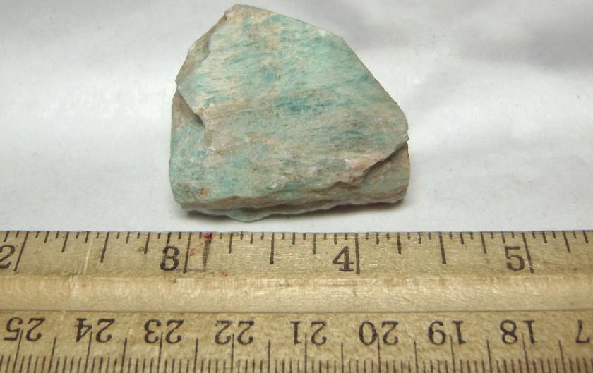fluorescing MICROCLINE AMAZONITE - Crystal Peak area, Teller Co., Colorado, USA