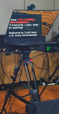 Teleprompter and 24 inch Teleprompter