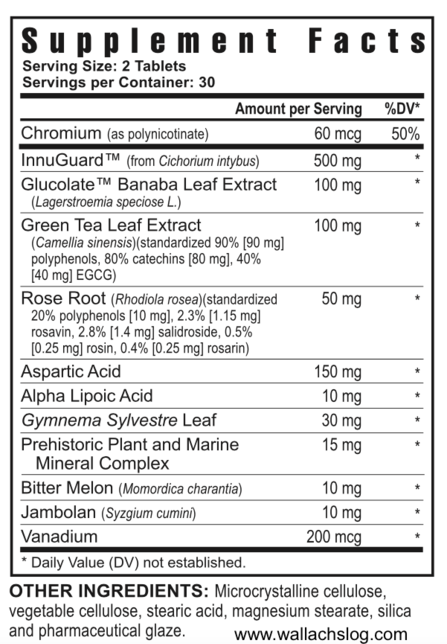 Glucogenix™ - 60 tablets