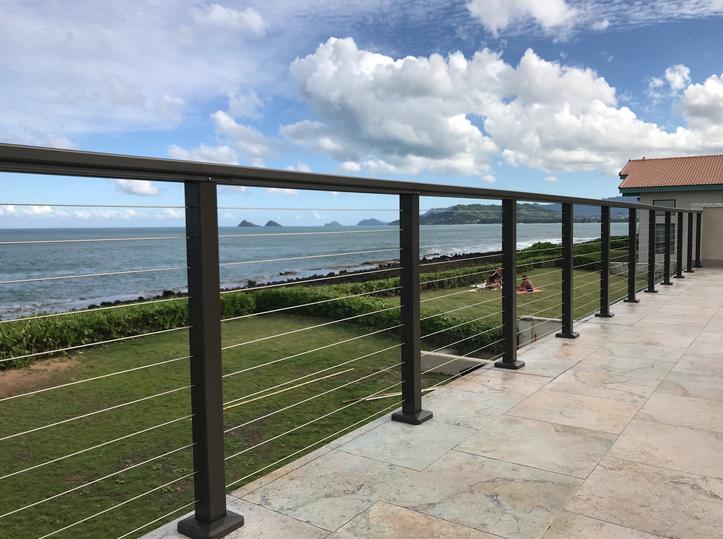 Aluminum Railing System Hawaii,Cable railing Hawaii, Aluminum Cable railing Oahu, Cable railing Honolulu, cable railing