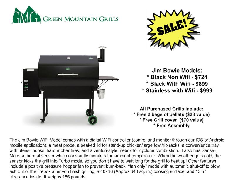 Green Mountain Grills for Sale - Hitch 2 Trailer