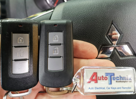 Mitsubishi L200 & Mitsubishi Mirage replacement remote proximity keys