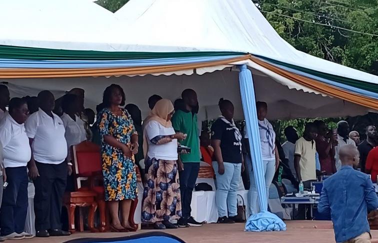 H.E. Deputy Governor Flora Chibule Mbetsa at the event