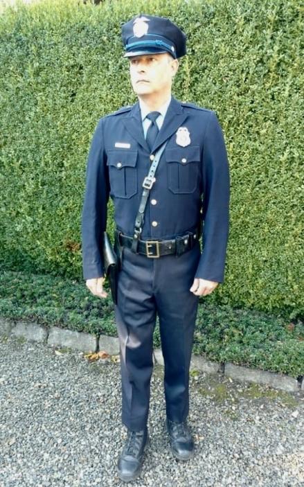 Police 1950's uniform