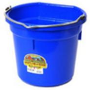 Flat Back 8 quarts buckets comes in multiple colors.