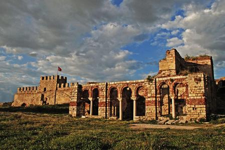 the fort of Adrianpolis Turkey Edirne