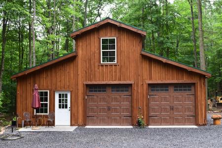 30x36 Garage with Loft