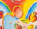Peter Max Angel with Heart