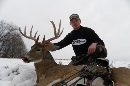 Snow storm Buck