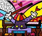 Romero Britto The Piano