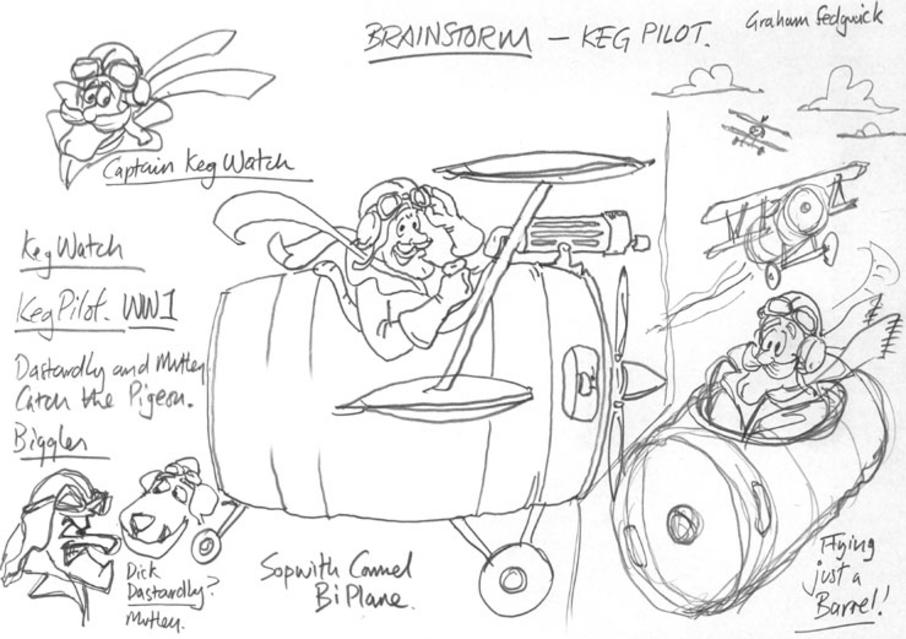 cartoon character design sketch sheet